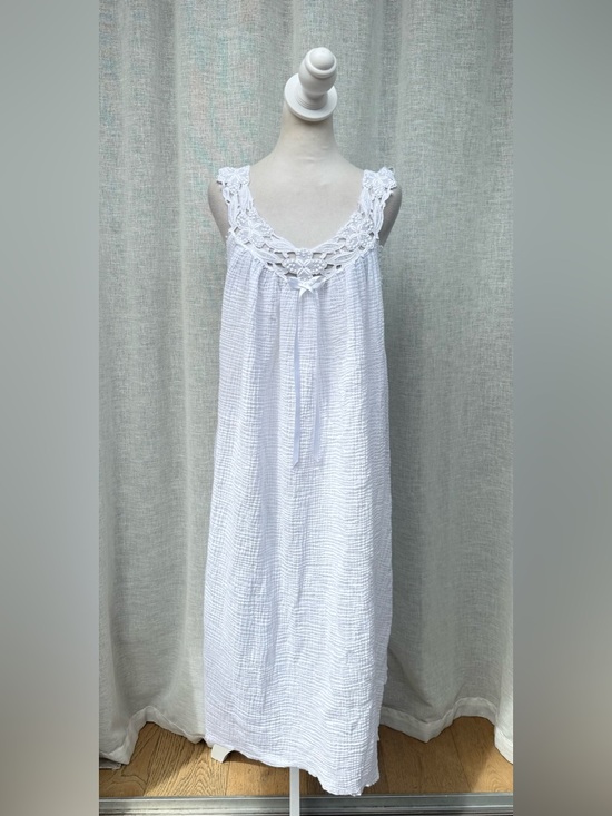 Kassatly’s Palm Beach Dresses & Skirts - Kassatly’s Palm Beach white shift cotton nightgown dress